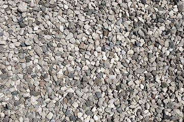 Image showing Gravel Road Surfaces Texture Backgrounds