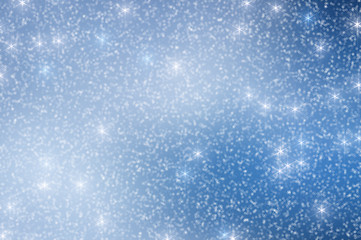 Image showing Snow Stars Christmas Background 1