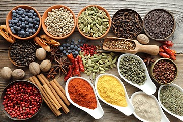 Image showing Aromatic spices.