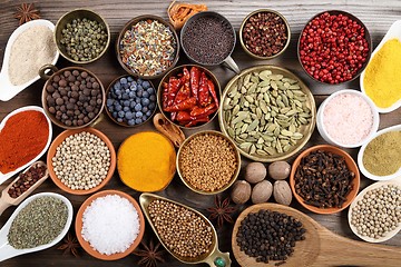 Image showing Aromatic spices.