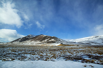 Image showing Impressive volcanic landscape on the Snaefellsnes peninsula