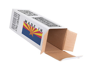 Image showing Concept of export - Product of Arizona