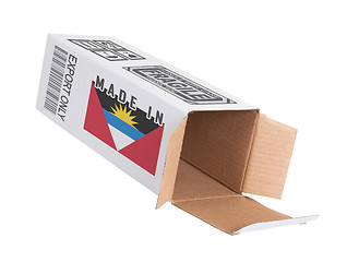 Image showing Concept of export - Product of Antigua and Barbuda