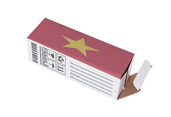Image showing Concept of export - Product of Vietnam