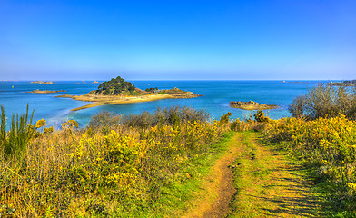 Image showing Sterec Island - Brittany, France