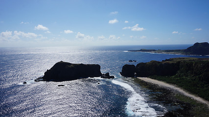 Image showing Beautiful coastline