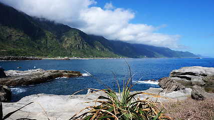 Image showing Beautiful coastline