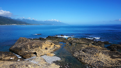 Image showing Beautiful coastline