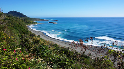 Image showing Beautiful coastline