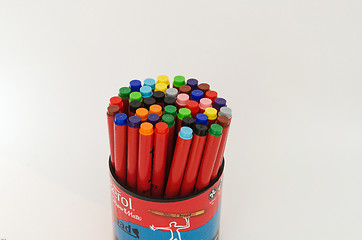 Image showing coloring pencils