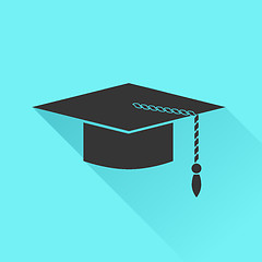 Image showing Graduation Cap Icon 