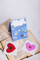Image showing Valentine\'s day card
