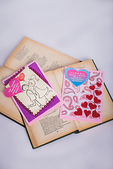 Image showing Valentine\'s day card