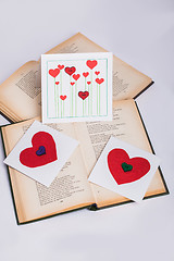 Image showing Valentine\'s day card