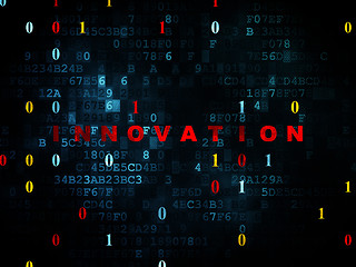 Image showing Business concept: Innovation on Digital background