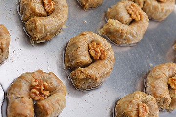 Image showing turkish baklava dessert