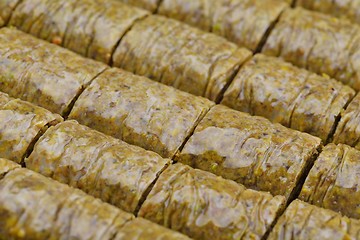 Image showing turkish baklava dessert