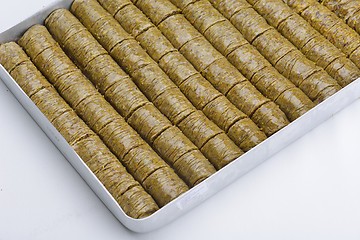 Image showing turkish baklava dessert