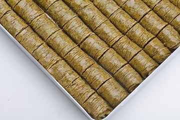 Image showing turkish baklava dessert