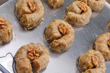 Image showing turkish baklava dessert