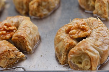 Image showing turkish baklava dessert