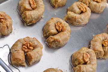 Image showing turkish baklava dessert