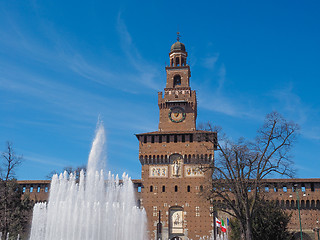 Image showing Castello Sforzesco Milan