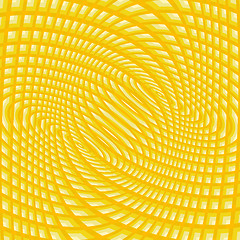 Image showing Abstract swirl background. Pattern with optical illusion. 