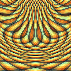 Image showing Abstract swirl background. Pattern with optical illusion. 