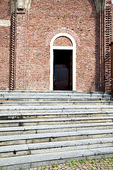 Image showing  italy  lombardy     in  the cardano al campo  old     brick   s