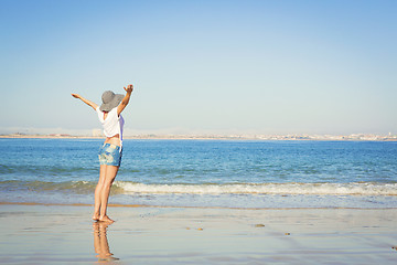 Image showing Enjoying the Summer