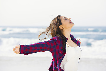 Image showing Happy teen