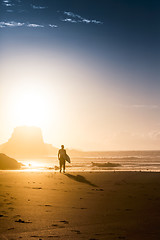 Image showing Man surfing 