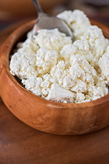 Image showing curd in a bowl