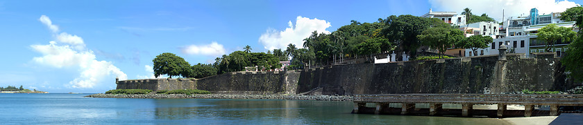 Image showing Old San Juan City Coast