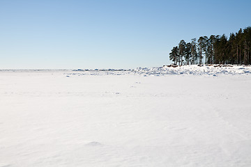 Image showing snow field