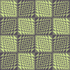 Image showing Abstract geometrical background. Seamless wavy pattern. 