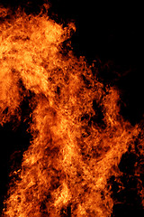 Image showing Fire background