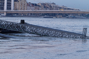 Image showing Danube in Budapest