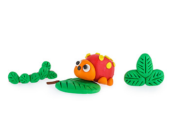 Image showing Ladybug from plasticine