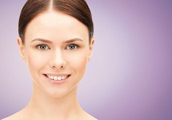 Image showing beautiful young woman face