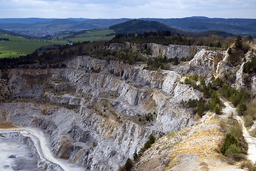 Image showing Limestone mine, Koneprusy, Czech republic