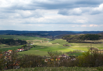 Image showing Czech countryside villages