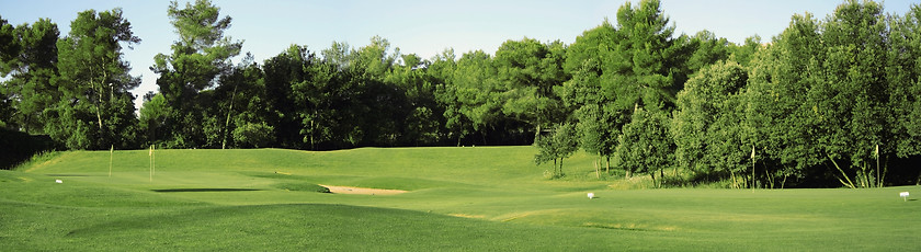 Image showing Golf field