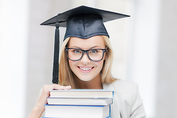 Image showing student in graduation cap