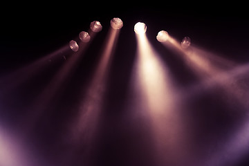 Image showing Stage lights