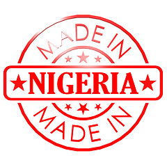 Image showing Made in Nigeria red seal