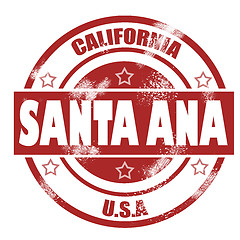 Image showing Santa Ana Stamp