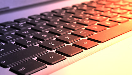 Image showing Computer keyboard