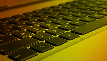 Image showing Computer keyboard